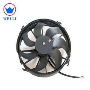 12" Electric Fan for Auto Air Conditioner Cooling System, Bus DC Condenser Fan