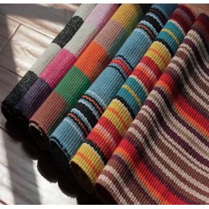 Hand-woven mat Cotton material Children's mat