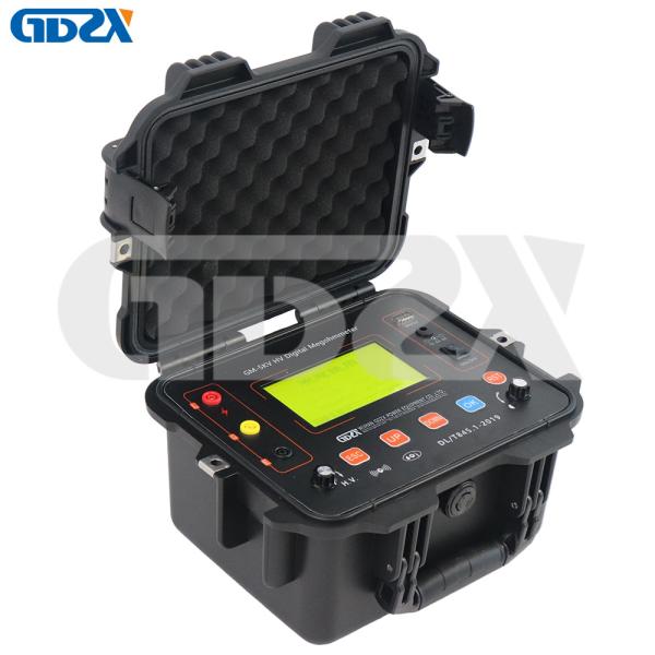 Buy GM-5kV Adjustable Insulation Resistance Digital Megohmmeter High Voltage at wholesale prices
