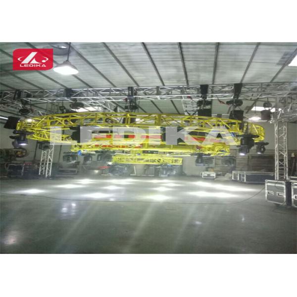 Rotating Truss 2M 4M 6M Aluminum Square Truss For Club , Acceleration And Deceleration Operation