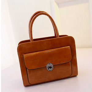Blue pu Handbag women Korea Fashion handbags