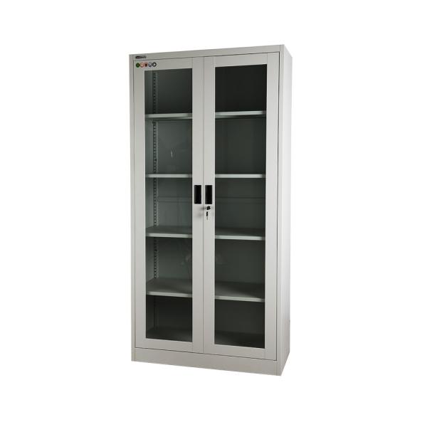 Buy School Glass Door Document H185cm Metal Cabinet Locker at wholesale prices