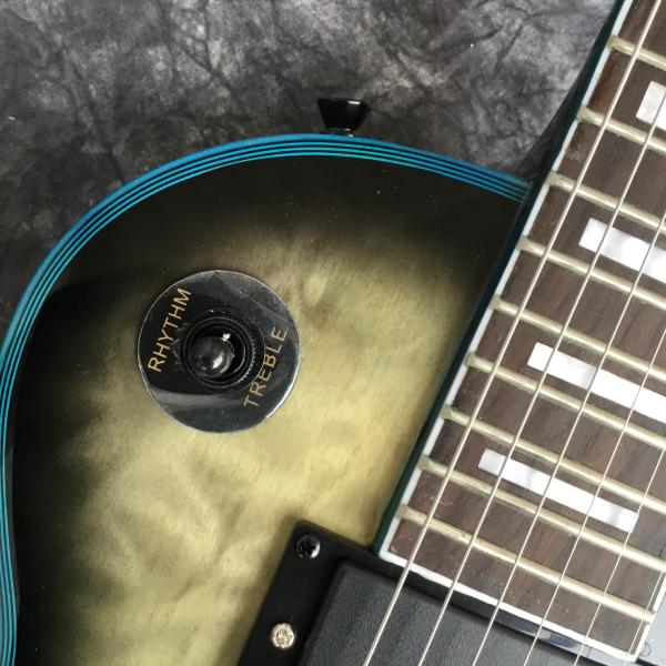 High quality new shape LP electric guitar custom guitar quilted maple wood with mahogany body neck rosewood fingerboard