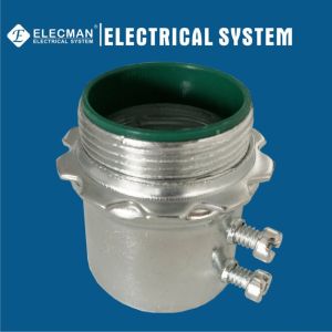 Steel EMT Connectors Set Screw Type With Insulated Throat 1/2" - 4"