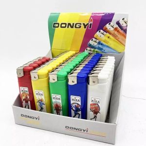 17/18kgs N.W/G.W PVC Shrink Design Butane Gas Electric Lighter for Cigarette and