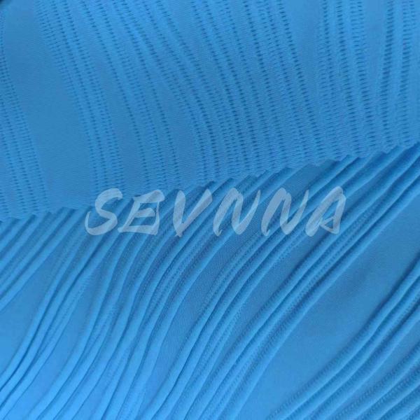 Buy Solid Recycled Swimwear Fabric 92%Recycled Polyester 8%Spandex Hand Washable at wholesale prices