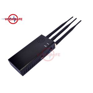 10W Three Way Electronic Signal Jammer 8000mAh Rechargeable Powerful Battery