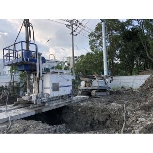 DGZ-150B 3.5M In-Situ Concrete Column Super Jet Grouting Drilling Rig