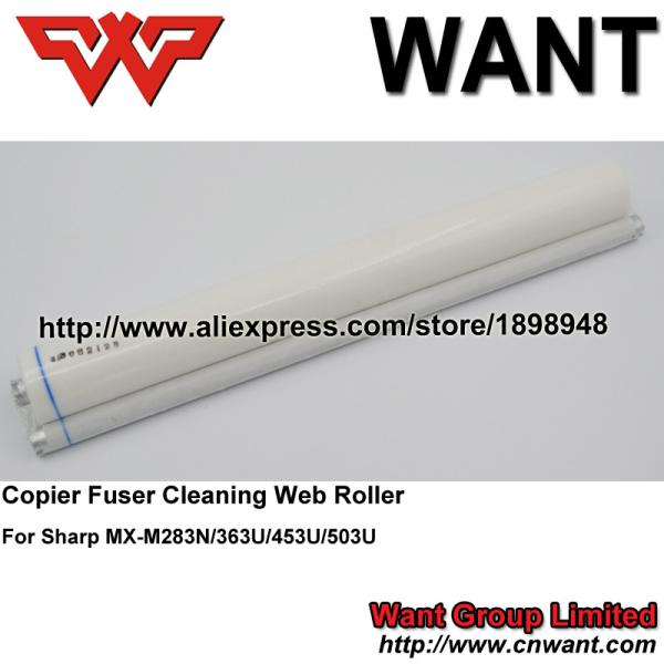 NROLR1576FCZZ, For sharp MX283 MX363 MX453 MX503 fuser cleaning web roller, MX