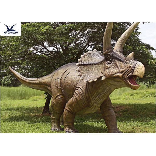 Playground Giant Realistic Dinosaur Sculpture For Amusement Park Exhibition