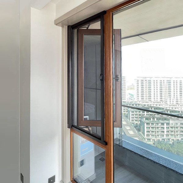 Aluminum Windows Single Hung Aluminium Alloy Doors And Windows With Screen Black