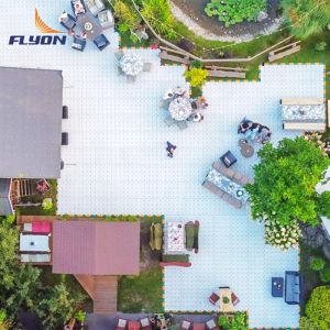 Highly Resistant To UV Rays Portable Event Flooring Customizable Safe for Event