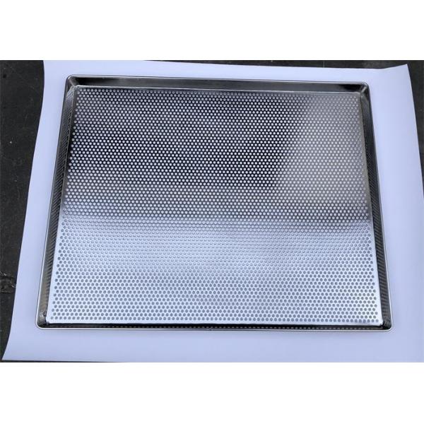 Customized Size Food Grade Drying Perforated Baking Tray Stainless Steel For Oven