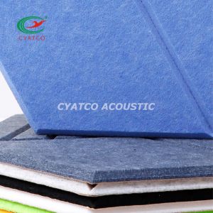 Fashionable Hexagon Acoustic Panels Multiple Colour Polyester Acoustic Panel