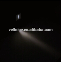 Megnet Interchangeable face IP65 CE RoHs 3W Recessed Outdoor LED Step Lights Aluminum Alloy 3000K