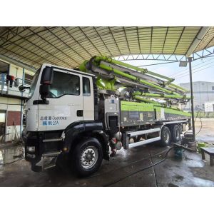 Quality Used Zoomlion ZLJ5351THBKE 50m Concrete Pump Truck 2021 for sale