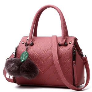 China The new influx of women fashion handbags simple shoulder diagonal package female bag Europe on sale