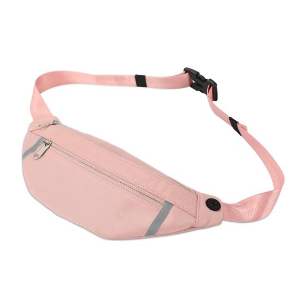 Shoulder Wallet Fanny Pink Custom Waist Bag Hiking Crossbody For Women 12.8X9.6"