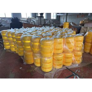 Hot Galvanized Steel Highway Roller Barrier Traffic Guardrail