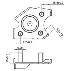 High Streng Automotive Brackets With Electrodeposition Of Zinc-Nickel Alloys