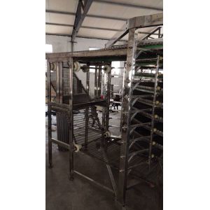 Stainless Steel Toast Bread Spiral Cooling Tower Machine Factory