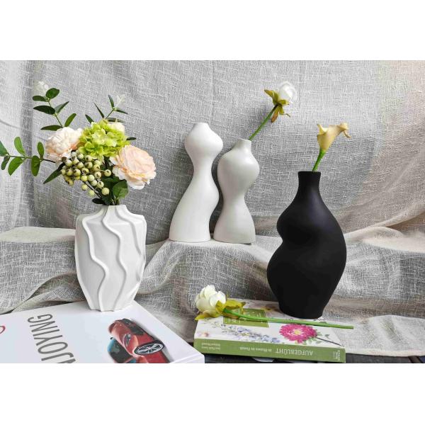 Buy Factory Direct Supply Classic Handmade Pottery Clay Flower Pot Porcelain Ceramic Statued Vase For Home Decor at wholesale prices