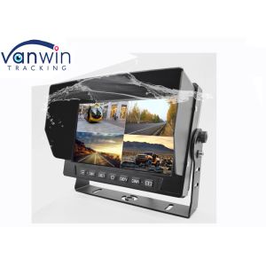 7 Inch 4 Splits AHD HD Waterproof TFT Car Monitor Rearview System With U-Shaped