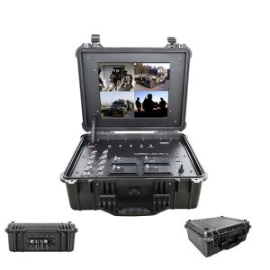 China Four Channel COFDM Video Receiver 128bits With Embedded DVR on sale China Four Channel COFDM Video Receiver 128bits With Embedded DVR on sale