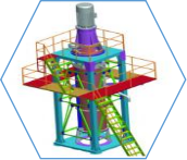 Ferro Manganese Alloy Ultrafine Wet Grinding Vertical Cell Mill 1750KW