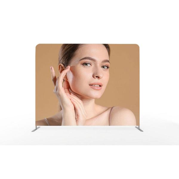 Pillow Case Backdrop Double Sided Printing Banner Stand Tension Fabric For Photo