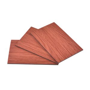 Heat Insulation Aluminum-Wooden Composite Panel Lightweight Durable