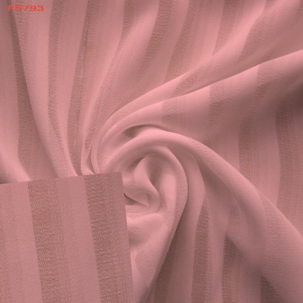 Buy F5793 lady fashion fabric poly chiffon stripe at wholesale prices