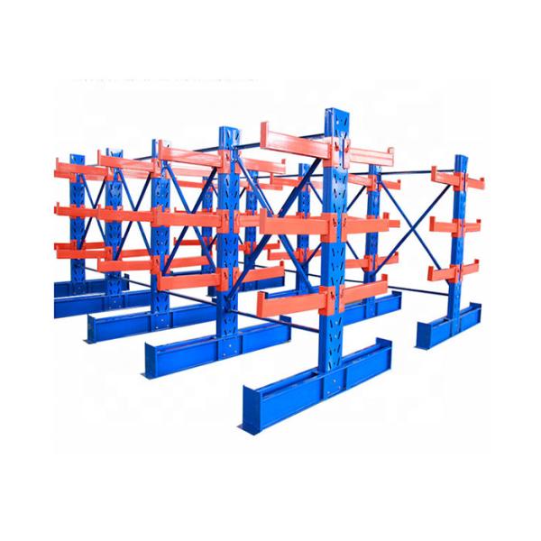 Buy 500kgs/Arm RAL System Q235B Steel Cantilever Racking at wholesale prices
