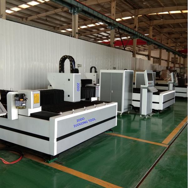 Buy Metal pipe and sheet fiber laser cutting machine 3015 at wholesale prices