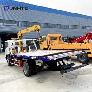 Sinotruk HOWO 4x2 3-12TON Light Flatbed Cargo Wrecker Crane Truck