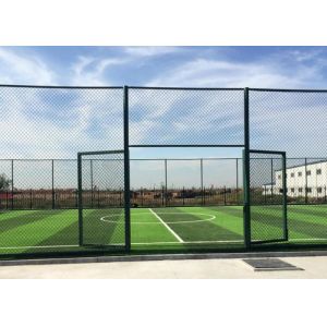 Galvanized Wire 4 Ft 9 Gauge Chain Link Fence For Slope Greening