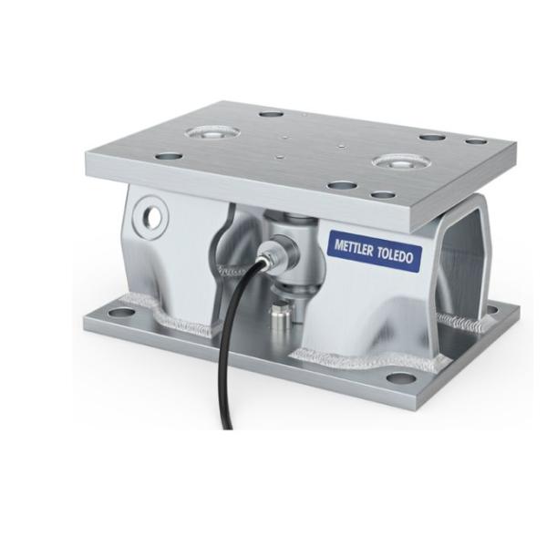 SWC515-A SS Weigh Module - Stainless Steel Load Cell showing industrial installation