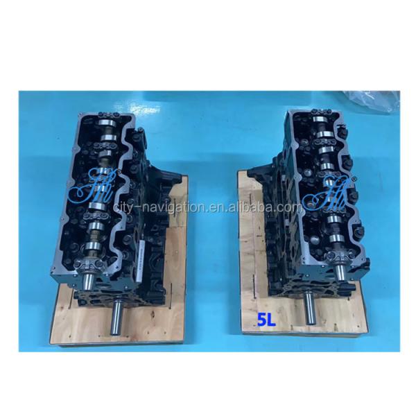 G.W. 110KG Remanufactured 5L Long Block Auto Engine Assembly Motor for Toyota 3.0L