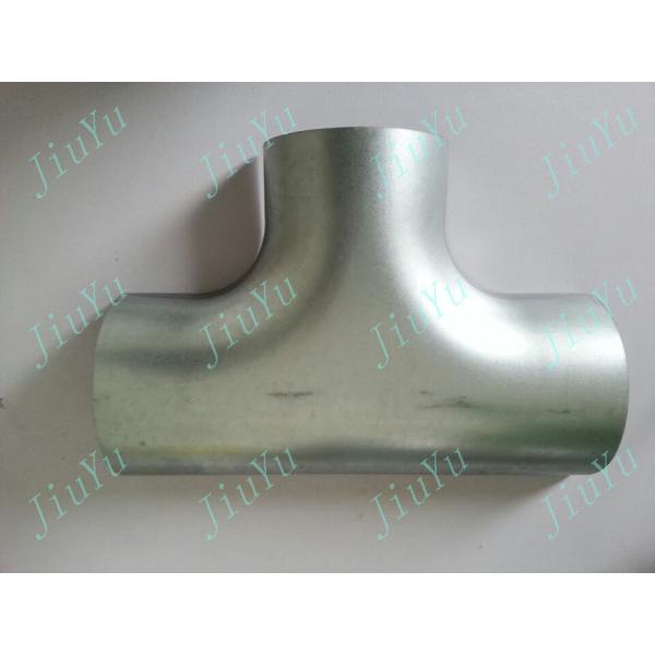 Customized T125 - 125 Pipe Deep Drawn Metal Stamping Connected For Ventilation Pipe