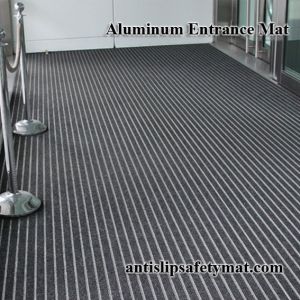 Aluminum Extrusion Outdoor Entrance Mats 11MM Depth Carpet Insert