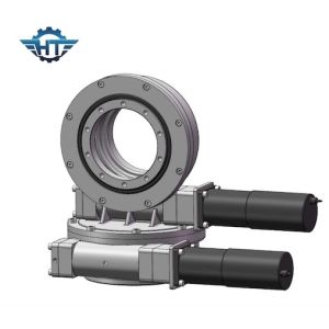 Small Backlash High Torque Slew Drive With Self Locking Function For PV Tracking
