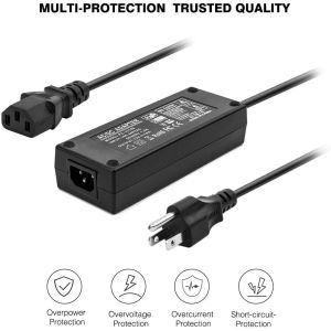 Fireproof Desktop AC LED Driver Adapter 12V 10A 120W For LED Lights