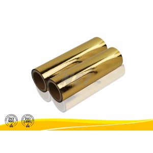 China Fashional Moisture Proof Gold Silver Polyester Film SGS ISO14001 Certification on sale