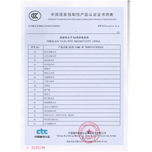 Foshan Primerabuilding Co., LTD Certifications