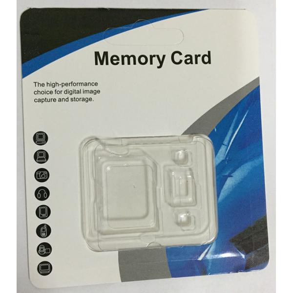 Buy Logo Customized Memory Card Package 15mm X 11mm X 1mm With PP / Plastic OEM at wholesale prices