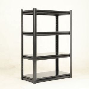 Warehouse 4 Level Boltless Corner Metal Storage Shelves