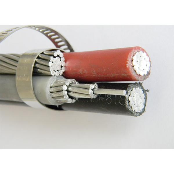 XLPE AAC Lepas 4/0AWG AAAC Supporting Wire Triplex Overhead Cables Aerial