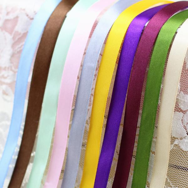 Free Sample 5mm Single Face Satin Ribbon For Craft