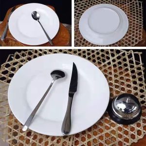 8inch Ceramic Plate Pure White