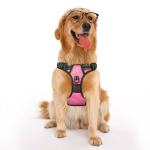 China Large Dog No Pull No Choke Dog Harness Adjustable Size OEM ODM Available on sale